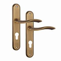 Ручки на планке SIBA Imperia 72 матовая кофе